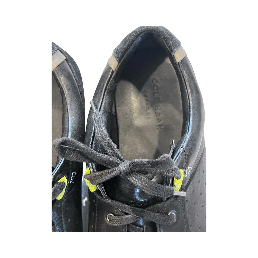Cole Haan Grand Os Owens sport oxford sneakers black leather men's 12